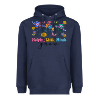 Navy helping little minds grow Heavyweight Hoodie - Artiststas