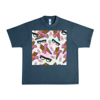 Midnight Navy teacher thunderbolt and glasses Urban Heavy Tee - BundleAndBundleShop