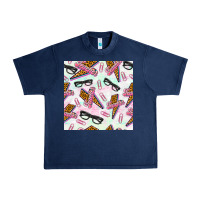 Navy teacher thunderbolt and glasses Urban Heavy Tee - BundleAndBundleShop