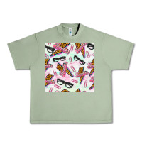 Oil Green teacher thunderbolt and glasses Urban Heavy Tee - BundleAndBundleShop