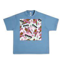 Pebble Blue teacher thunderbolt and glasses Urban Heavy Tee - BundleAndBundleShop
