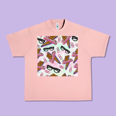 Teacher Thunderbolt And Glasses Urban Heavy Tee Designed By Bundleandbundleshop