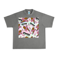 Tornado teacher thunderbolt and glasses Urban Heavy Tee - BundleAndBundleShop