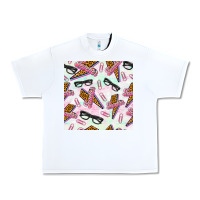 White teacher thunderbolt and glasses Urban Heavy Tee - BundleAndBundleShop
