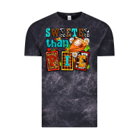Cloud Black sweeter than pie with pumpkin pie Vintage Tee - AdoDesignShop