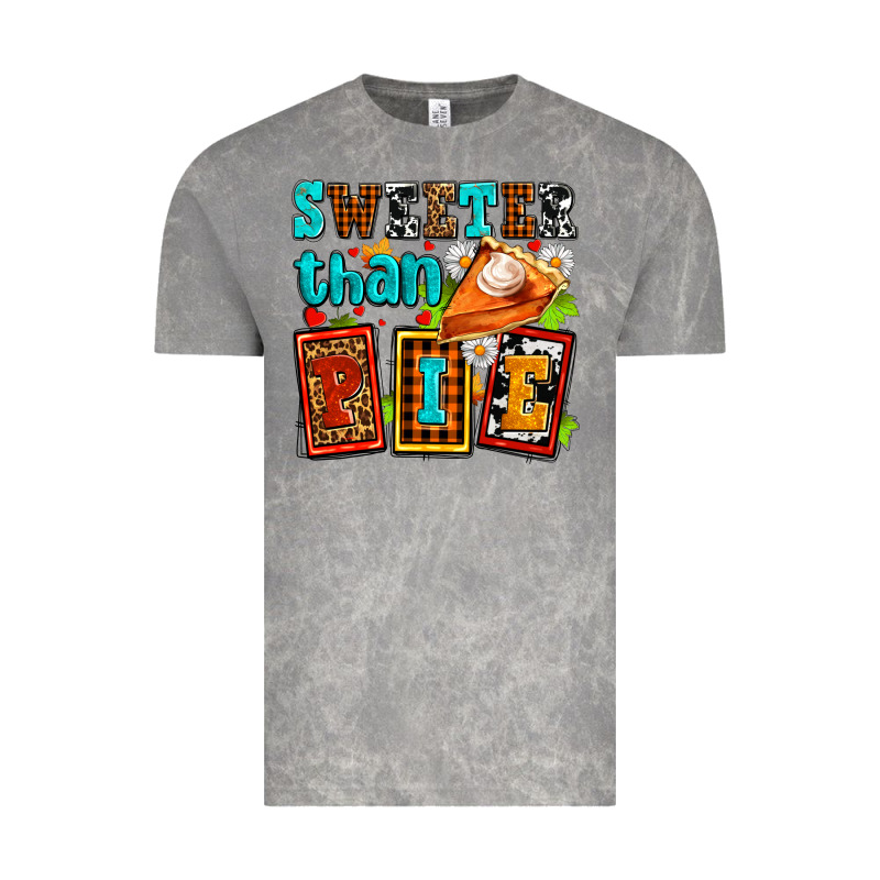 Sweeter Than Pie With Pumpkin Pie Vintage Tee by AdoDesignShop | Teevron