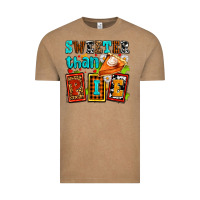 Vintage Coffee sweeter than pie with pumpkin pie Vintage Tee - AdoDesignShop