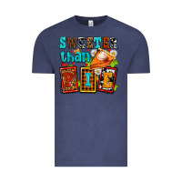Vintage Denim sweeter than pie with pumpkin pie Vintage Tee - AdoDesignShop