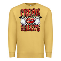 Antique Gold freak in the sheets Premium Sweatshirt - BarkalooDesign