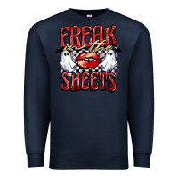 Navy freak in the sheets Premium Sweatshirt - BarkalooDesign