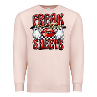 Pale Pink freak in the sheets Premium Sweatshirt - BarkalooDesign