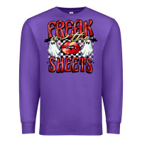 Purple freak in the sheets Premium Sweatshirt - BarkalooDesign