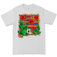Dove Grey new mexico map Premium Tee - Zillion Design Studio