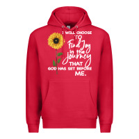 Cardinal I Will Choose To Find Joy In The Journey That God Premium Hoodie - Bettercallsaul