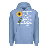 Colony Blue I Will Choose To Find Joy In The Journey That God Premium Hoodie - Bettercallsaul