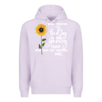 Lilac I Will Choose To Find Joy In The Journey That God Premium Hoodie - Bettercallsaul