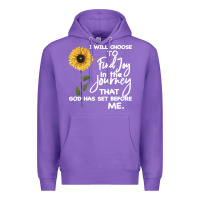 Purple I Will Choose To Find Joy In The Journey That God Premium Hoodie - Bettercallsaul