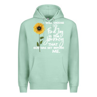 Seafoam I Will Choose To Find Joy In The Journey That God Premium Hoodie - Bettercallsaul