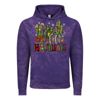 Cloud Purple cactus feliz navidad Vintage Hoodie - JahusDesignShop
