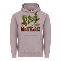Vintage Zinc cactus feliz navidad Vintage Hoodie - JahusDesignShop