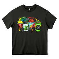 Asphalt monster truck coffee cups Heavy Core Tee - Zillion Design Studio
