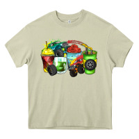 Mossy monster truck coffee cups Heavy Core Tee - Zillion Design Studio