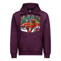 Mauve Wine hanging with my gnomies Urban Hoodie - CowGirlArtShop