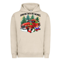 Pigment French Oak hanging with my gnomies Urban Hoodie - CowGirlArtShop