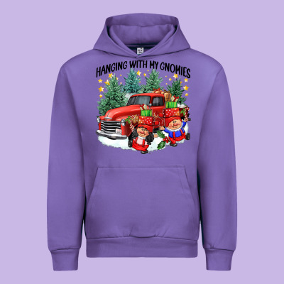 Hanging With My Gnomies Urban Hoodie Designed By Cowgirlartshop
