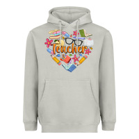 Moon Dust teacher heart Heavyweight Hoodie - Artiststas