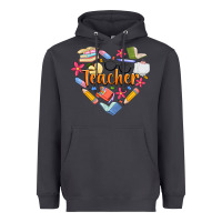 Smoke teacher heart Heavyweight Hoodie - Artiststas