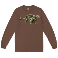 Chestnut Ankylosaurus T-Rex Long Sleeve Tee - LillyAllenDesigns