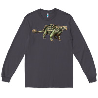 Smoke Ankylosaurus T-Rex Long Sleeve Tee - LillyAllenDesigns