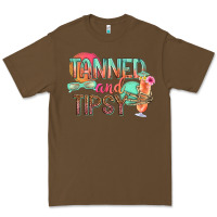 Cacao tanned and tipsy Premium Tee - texasbilliewilder