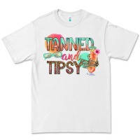 White tanned and tipsy Premium Tee - texasbilliewilder