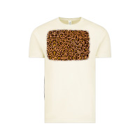 Vintage Arctic leopard glitter background Vintage Tee - JahusDesignShop