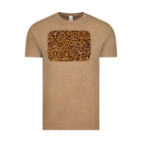 Vintage Coffee leopard glitter background Vintage Tee - JahusDesignShop