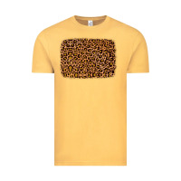 Vintage Mustard leopard glitter background Vintage Tee - JahusDesignShop