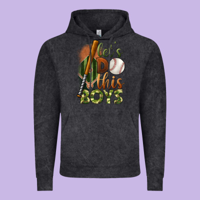 Let's Do This Boys Field Baseball Vintage Hoodie Designed By Bundleandbundleshop