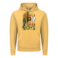 Vintage Mustard let's do this boys field baseball Vintage Hoodie - BundleAndBundleShop