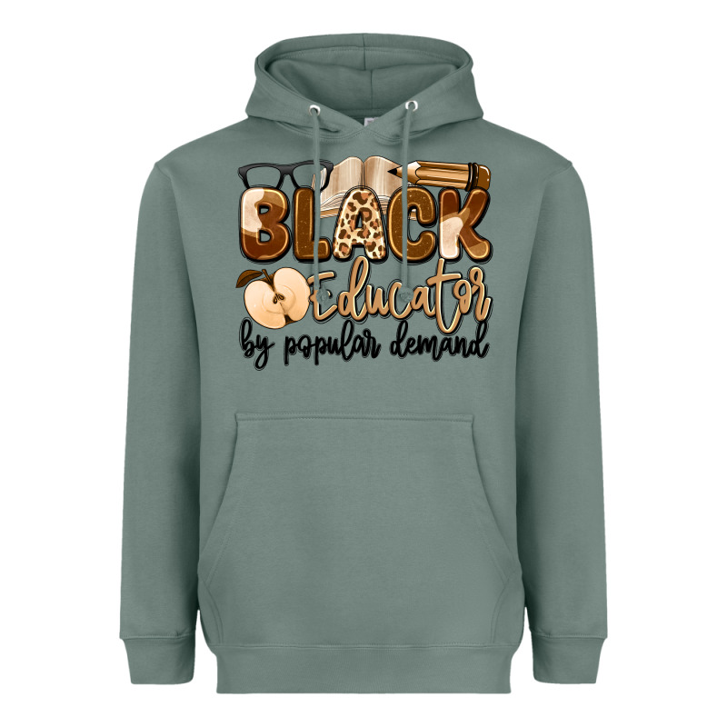 Black Educator By Popular Demand Heavyweight Hoodie by Artiststas | Teevron
