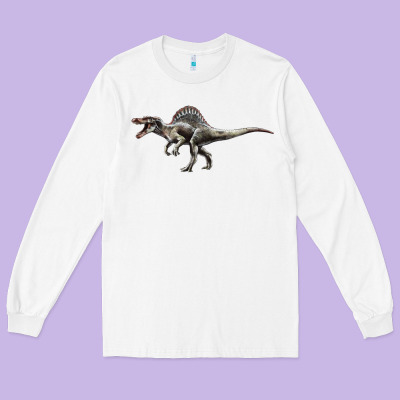 Spinosaurus Long Sleeve Tee Designed By Lillyallendesigns
