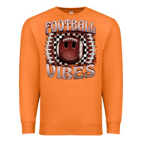 Carrot football vibes smiley face Premium Sweatshirt - BarkalooDesign