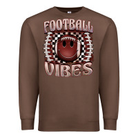 Chestnut football vibes smiley face Premium Sweatshirt - BarkalooDesign