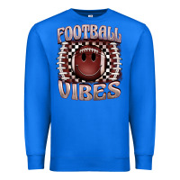 True Royal football vibes smiley face Premium Sweatshirt - BarkalooDesign
