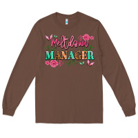 Chestnut meltdown manager Long Sleeve Tee - JahusDesignShop