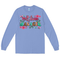 Colony Blue meltdown manager Long Sleeve Tee - JahusDesignShop