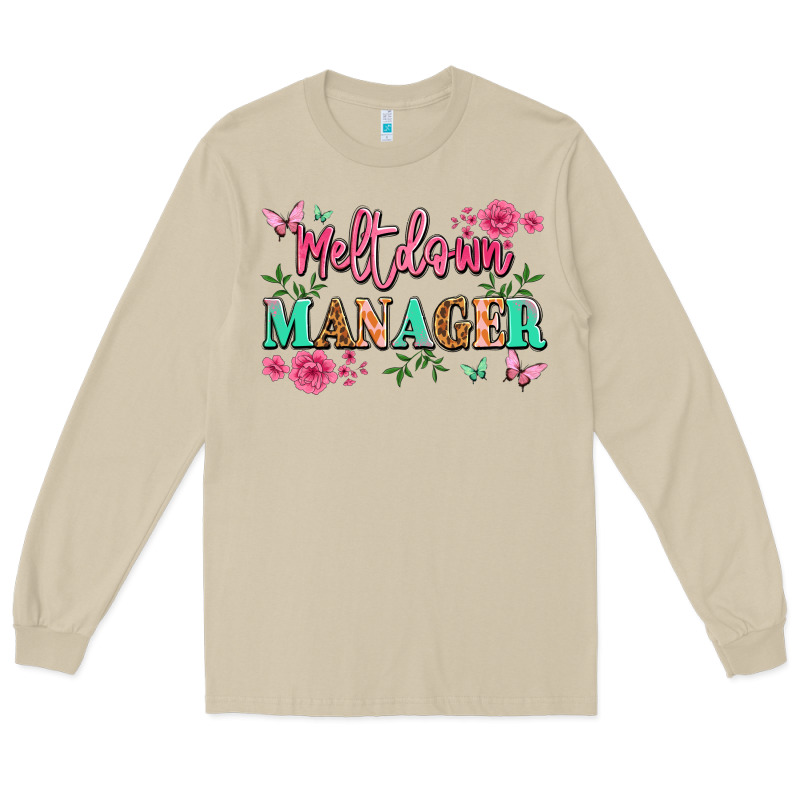 Meltdown Manager Long Sleeve Tee by JahusDesignShop | Teevron