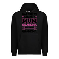 Black Mom Grandma Premium Hoodie - Bettercallsaul