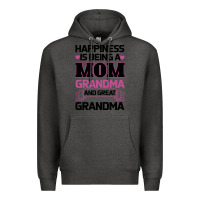 Charcoal Heather Mom Grandma Premium Hoodie - Bettercallsaul